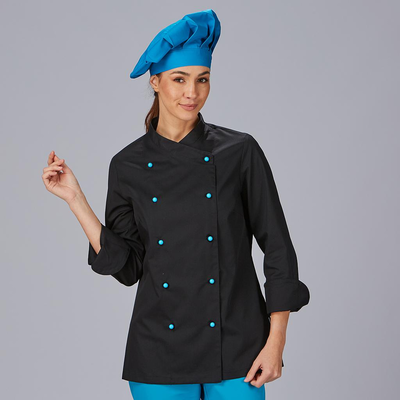 JACKET KITCHEN WOMAN NIZA BUTTONLESS CLOSURE- ASK SEPARATELY REF 3111 
