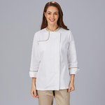CHAQUETA COCINA MUJER ANAYA TEJIDO RECICLADO Y ORGANICO KLOPMAN