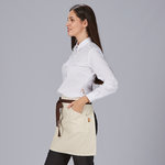 APRON WITHOUT BIB DEEP WOVEN ORGANIC FABRIC  45X68 CM

