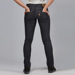 TROUSERS WOMAN DENIM MID-RISE
