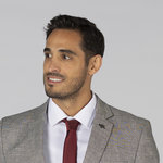 AMERICANA HOMBRE 2 BOTONES SLIM FIT CHEVIOT