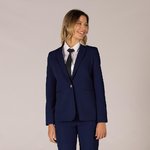 AMERICANA MUJER 1 BOTON X.LINEN