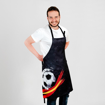 DELANTAL CON PETO FUTBOL