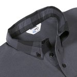 POLO GRIS HOMBRE M/C C/CAMISERO