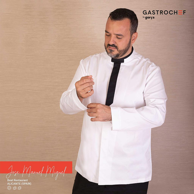 CHAQUETA COCINA UNISEX EREBO