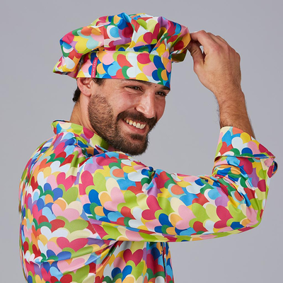 GORRO GRAN CHEF HEART ALGODON AGATHA