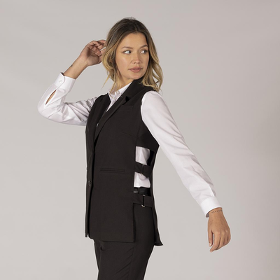 CHALECO LEVITA MUJER HEBILLAS LATERALES