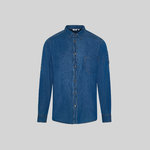 CAMICIA UOMO MATTIA SLIM FIT DENIM LAVATO
