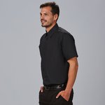 CHEMISE HOMME M/C SLIM FIT ÉLASTHANNE