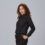 CAMISA SENHORA M/L ELASTAN 
