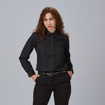 CAMISA SENHORA M/L ELASTAN 
