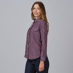 WOMEN'S CATERINA CHECKED SHIRT
