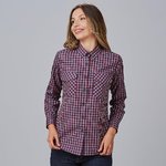 WOMEN'S CATERINA CHECKED SHIRT
