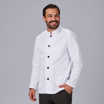 JACKET MAN GRANDAD COLLAR WHITE
