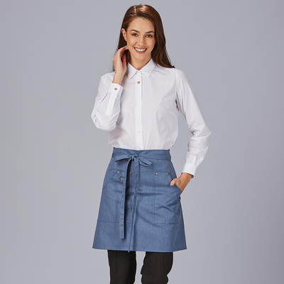 DELANTAL CORTO REMACHES SARGA RECICLADA 50X74 CM