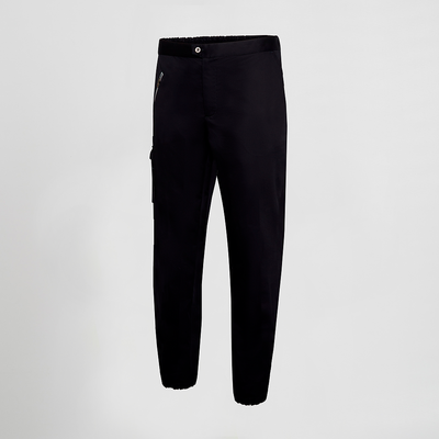 PANTALON UNISEX CREMALLERA SATEN ALGODON