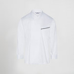 CHAQUETA COCINA UNISEX SATEN ALGODON VICO