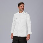 CHAQUETA COCINA HOMBRE SATEN ALGODON CUETO