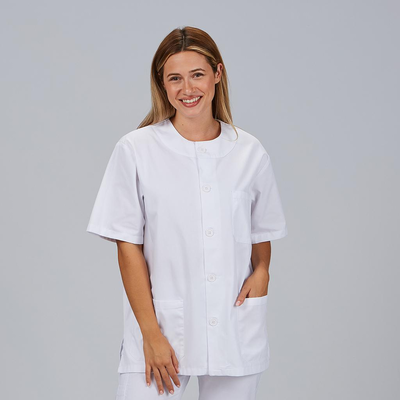 BLUSA SANITARIO UNISEX ABOTONADO