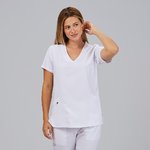 BLUSA MUJER CUELLO CANALE M/C NANCY