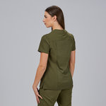 BLUSA MUJER ABIERTA M/C MARLA