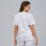 BLUSA MUJER SANITARIA M/C