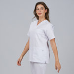BLUSA MUJER SANITARIA M/C