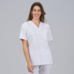 BLUSA MUJER SANITARIA M/C